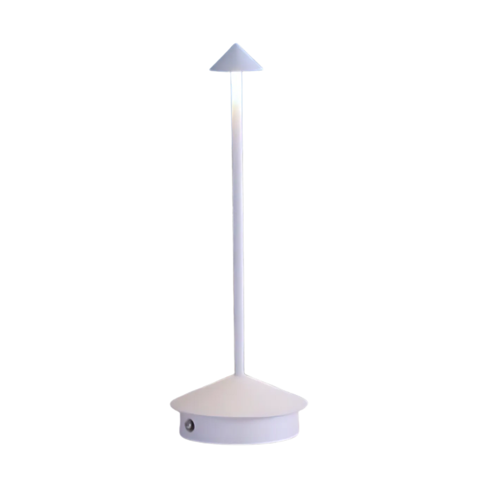 Draadloze tafellamp binnen
