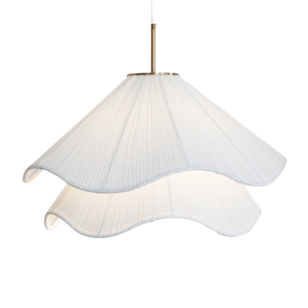 Japandi hanglamp woonkamer