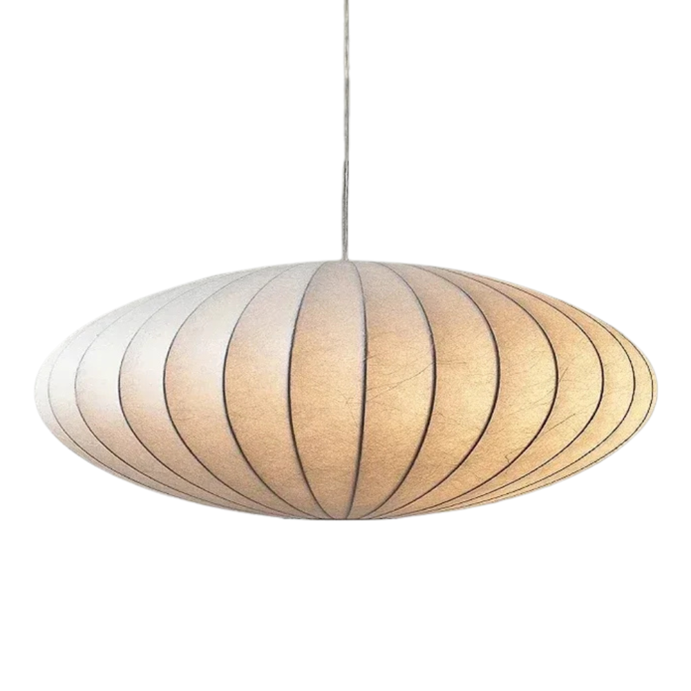 Japandi hanglamp slaapkamer