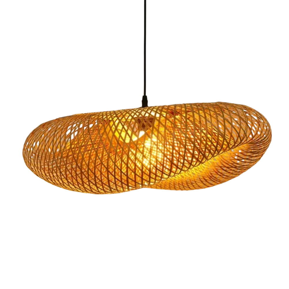 Japanse bamboe hanglamp