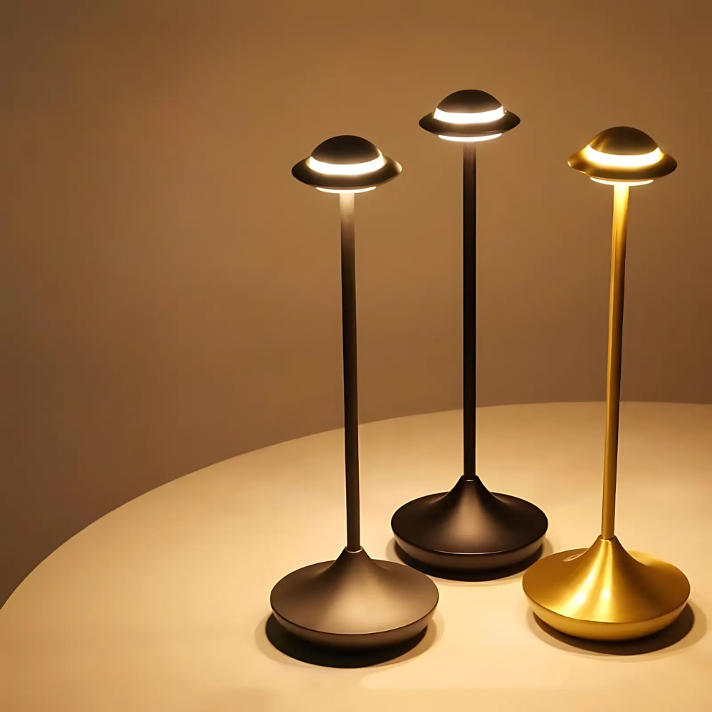 Design tafellamp USB oplaadbaar in UFO-stijl
