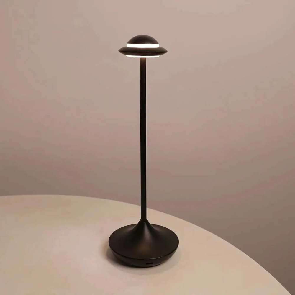 Design tafellamp USB oplaadbaar in UFO-stijl