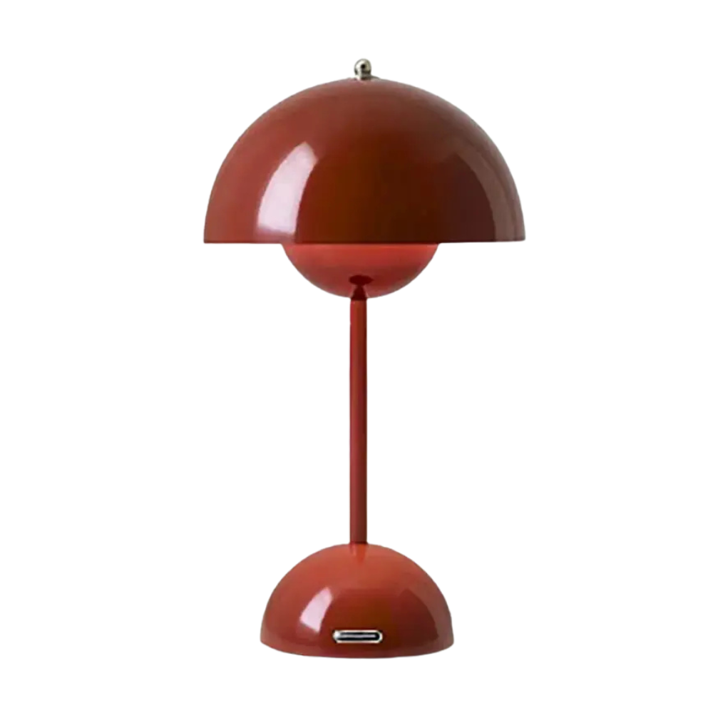 Oplaadbare paddestoel tafellamp