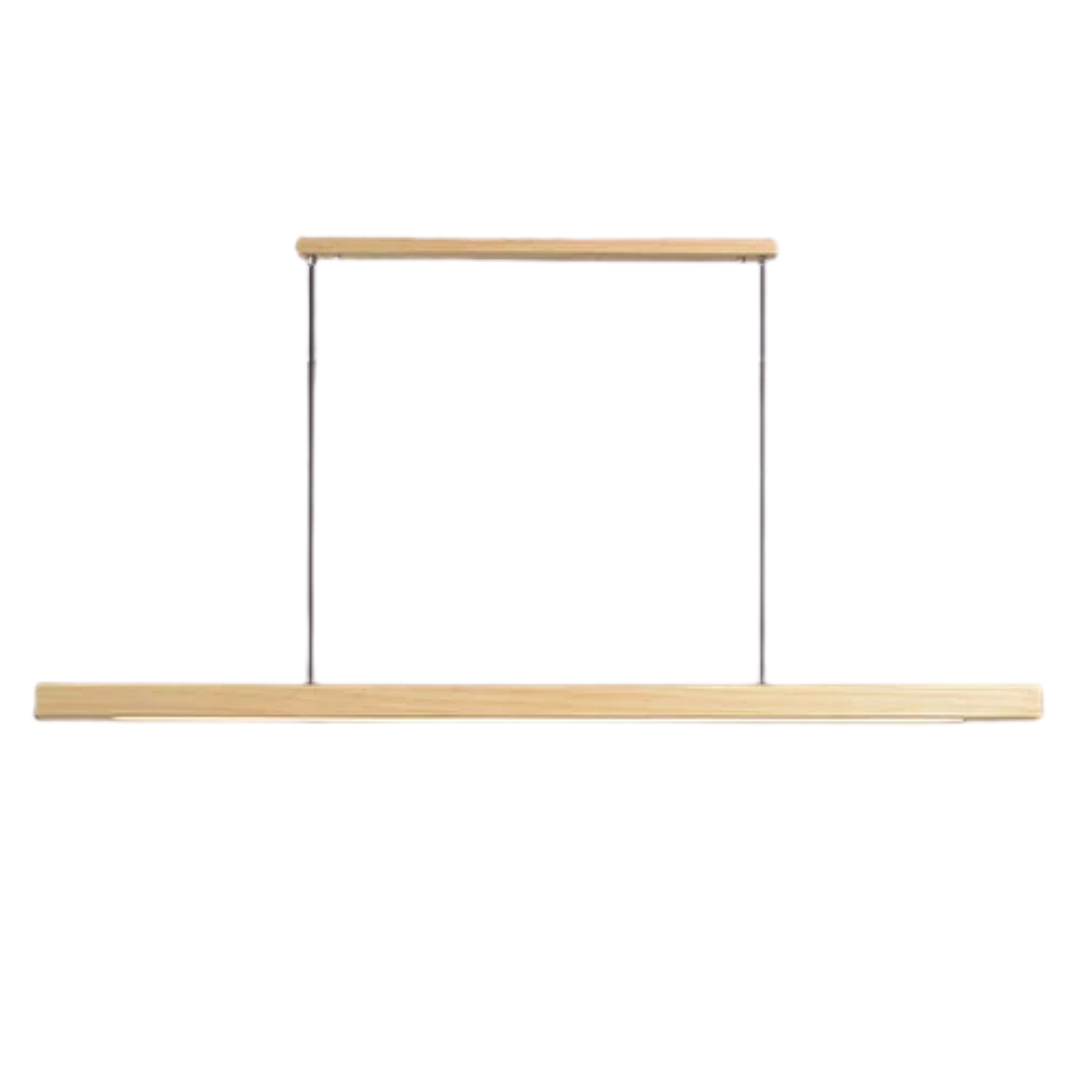 Hanglamp houten balk