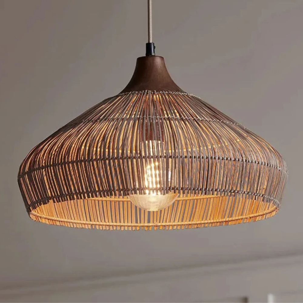 Hanglamp rotan riet