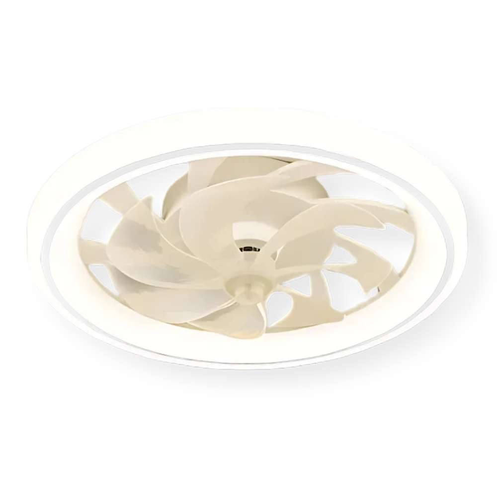 Moderne LED plafondventilator met afstandsbediening