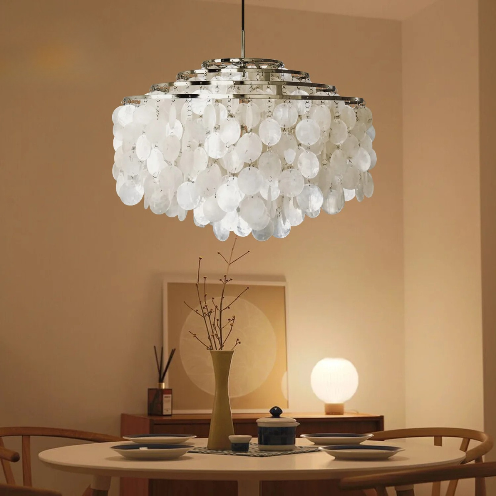 Schelpen hanglamp
