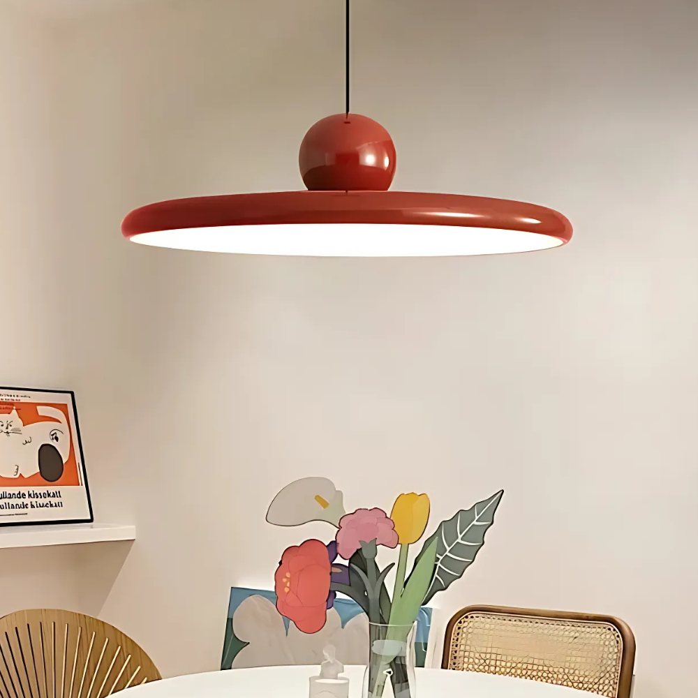 Moderne Design Hanglamp Bol Schijf Gekleurd LED