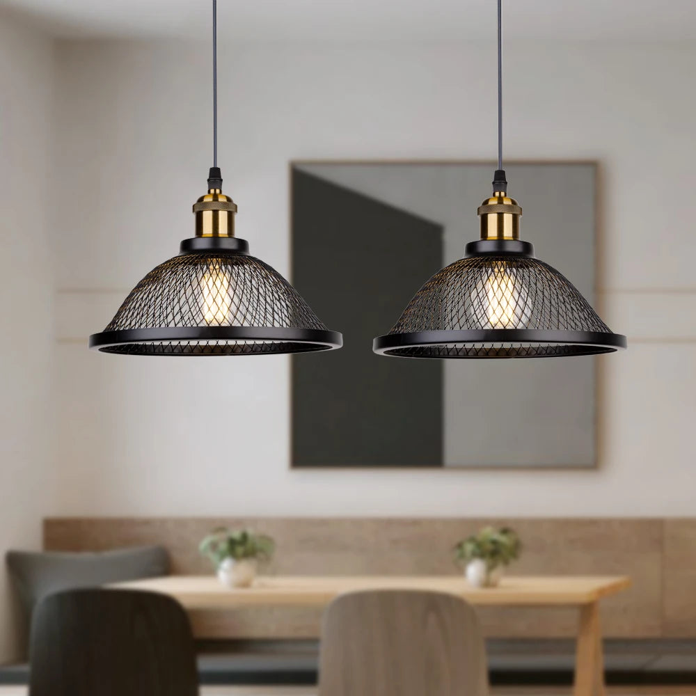Hanglamp industrieel zwart