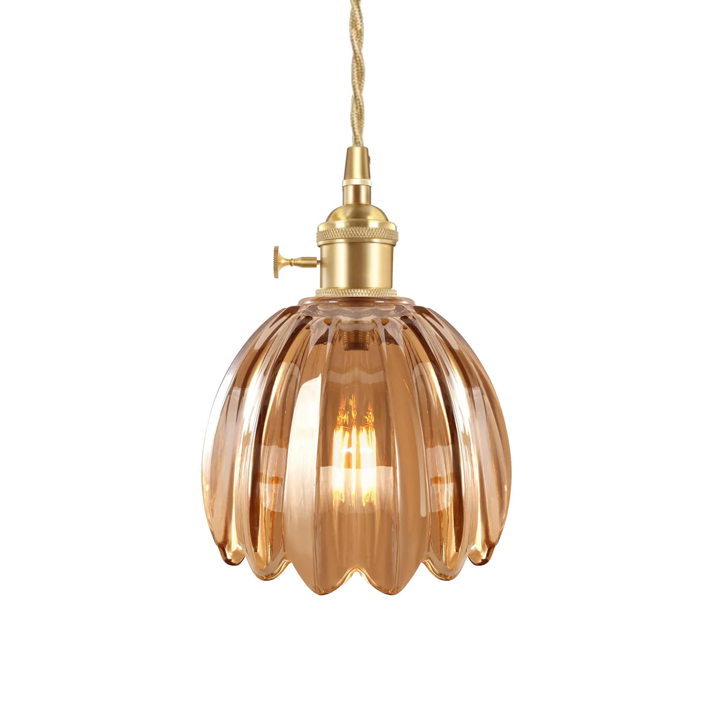 Retro hanglamp glas