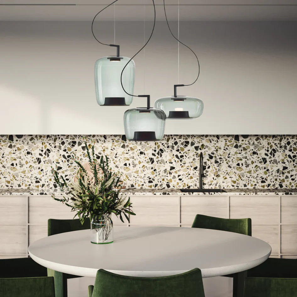 Moderne Hanglamp Dubbelwandig Glas Nordic Design
