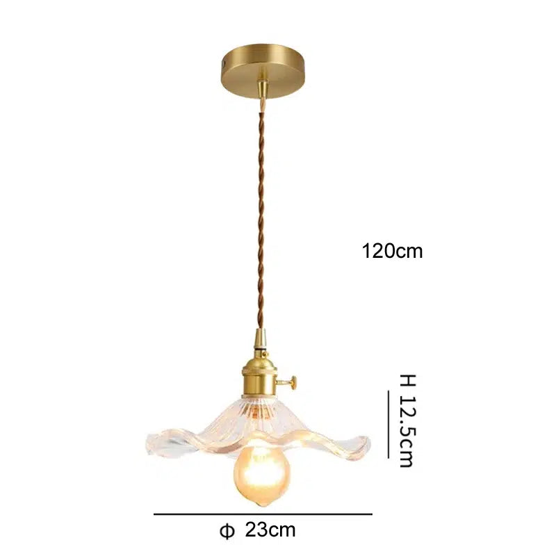 Nordic bloem hanglamp