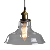 Hanglamp industrieel glas