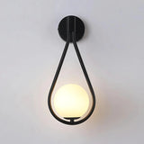 Wandlamp melkglas