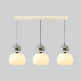 Hanglamp wit glas design