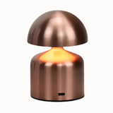 Oplaadbare retro paddestoel tafellamp