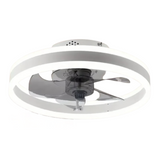 Plafondventilator voor zomer en winter met dimbare LED verlichting