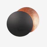 Wandlamp maan goud