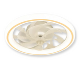 Moderne LED plafondventilator met afstandsbediening