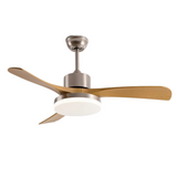 Plafond ventilator met lamp