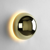 Chrome wandlamp