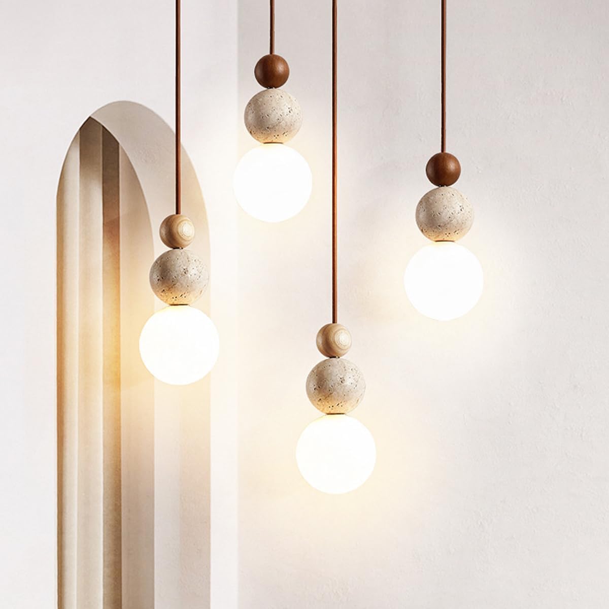 Travertin hanglamp