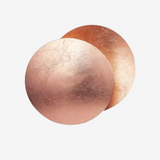 Wandlamp maan goud