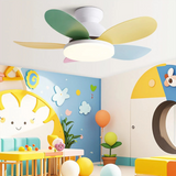 Stille plafondventilator met laag profiel voor de kinderkamer