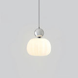 Hanglamp wit glas design