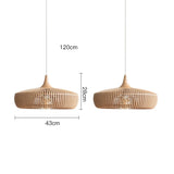 Hanglamp eettafel hout