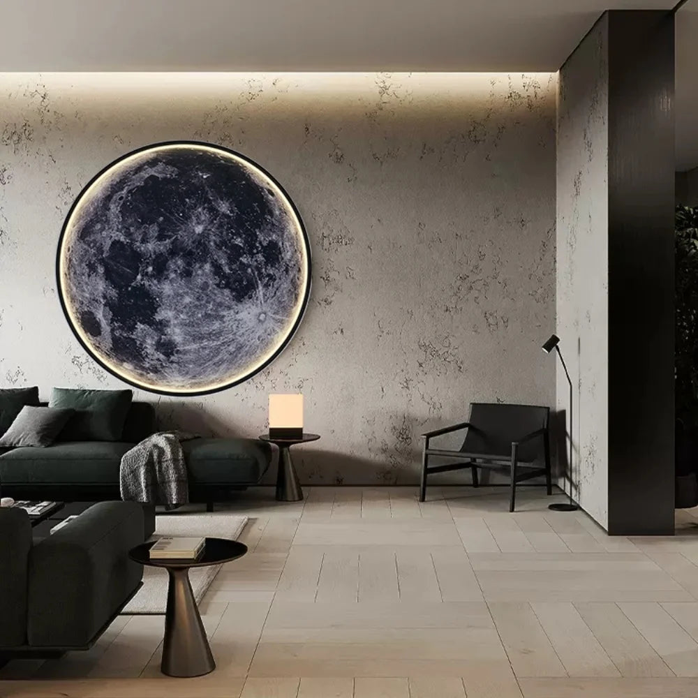 Wandlamp maan