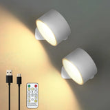 Oplaadbare wandlamp met afstandsbediening