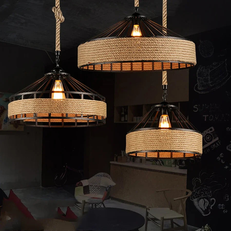 Hanglamp landelijk industrieel