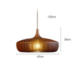 Hanglamp eettafel hout