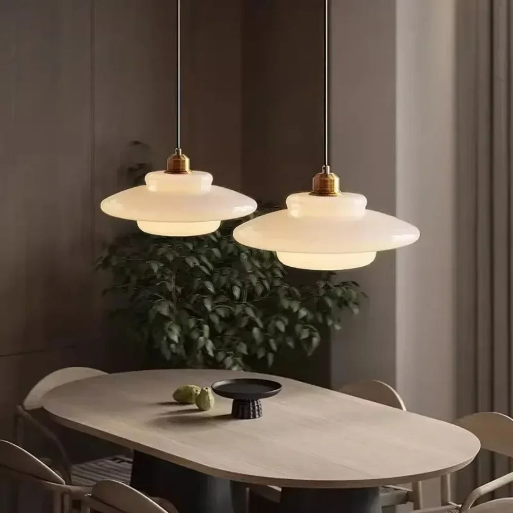 Hanglamp melkglas