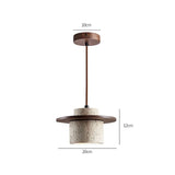 Wabi Sabi Hanglamp Steen Hout Naturel Japans Design