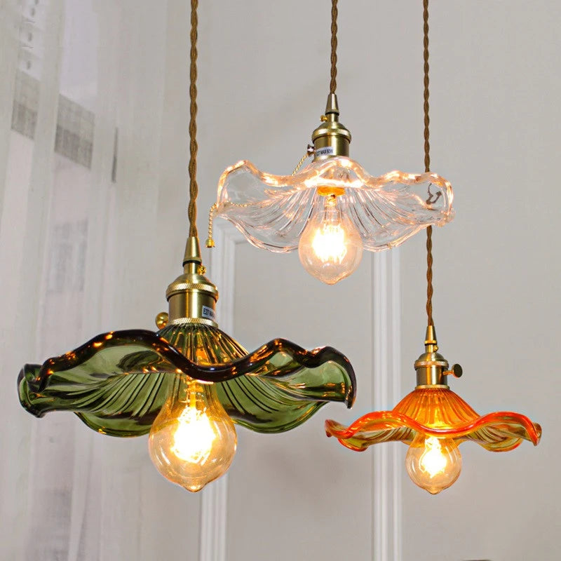 Nordic bloem hanglamp