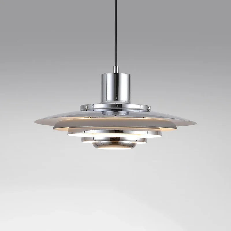 Zilveren hanglamp