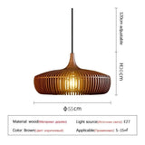 Hanglamp eettafel hout