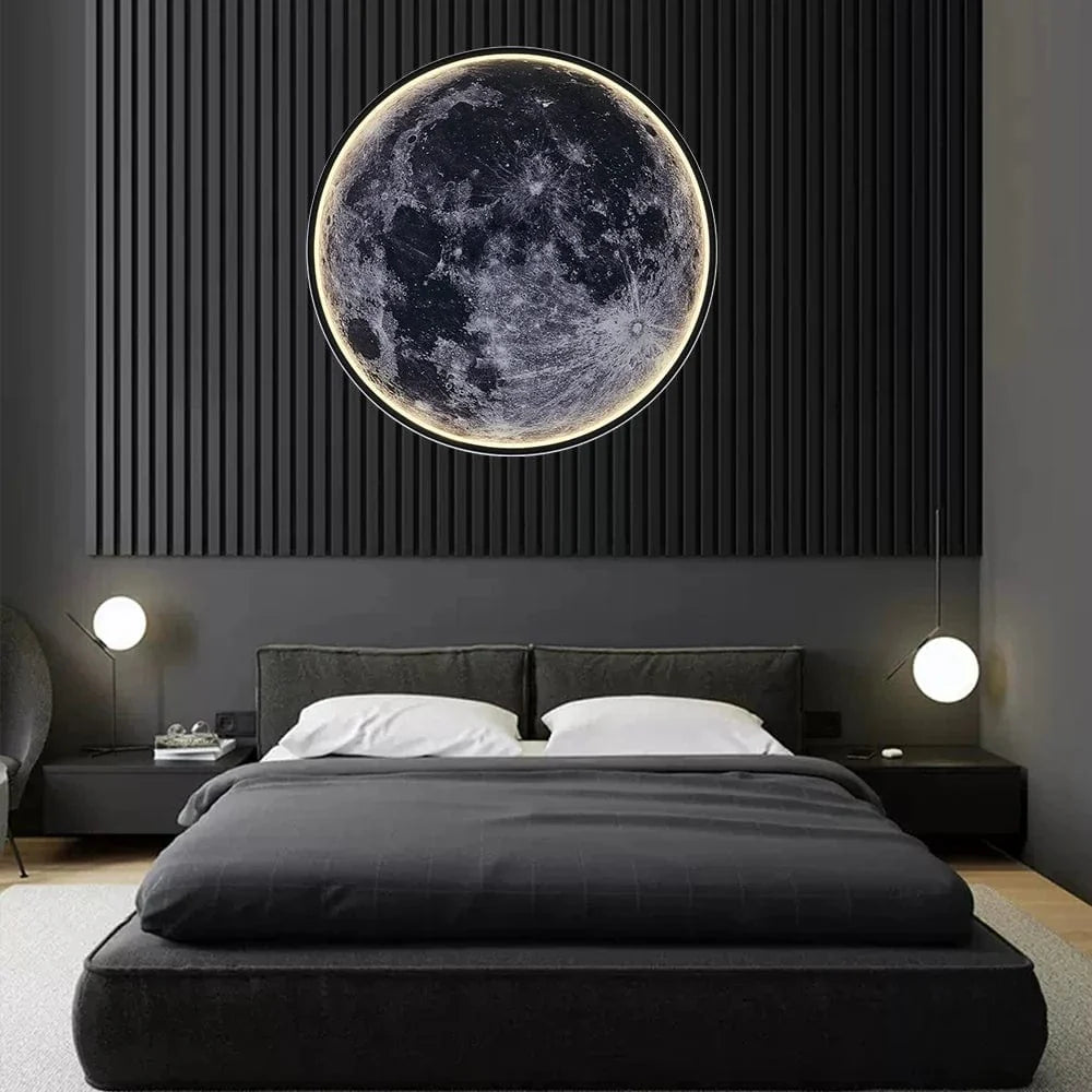 Wandlamp maan