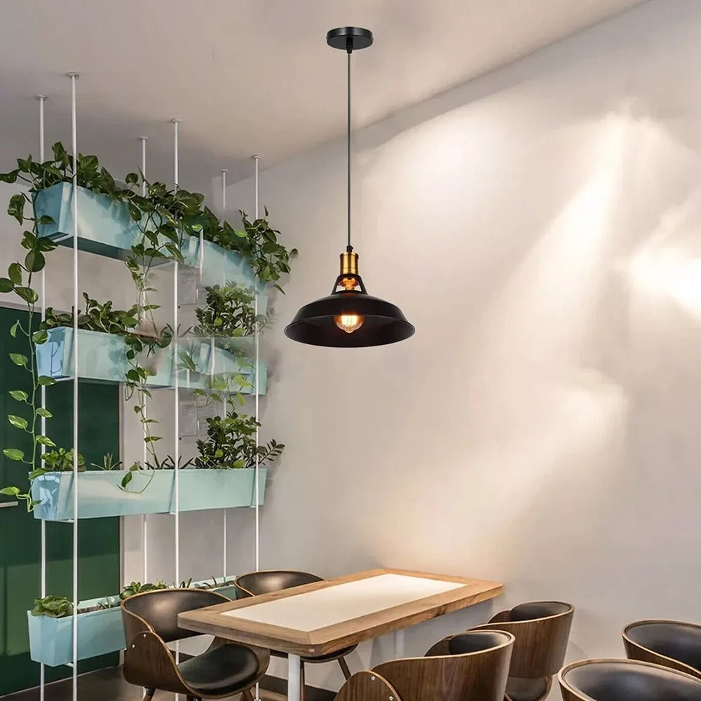 Hanglamp metaal industrieel