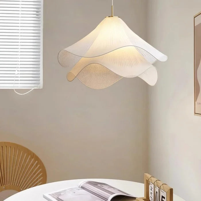 Japandi hanglamp woonkamer