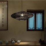 Bamboe hanglamp ufo